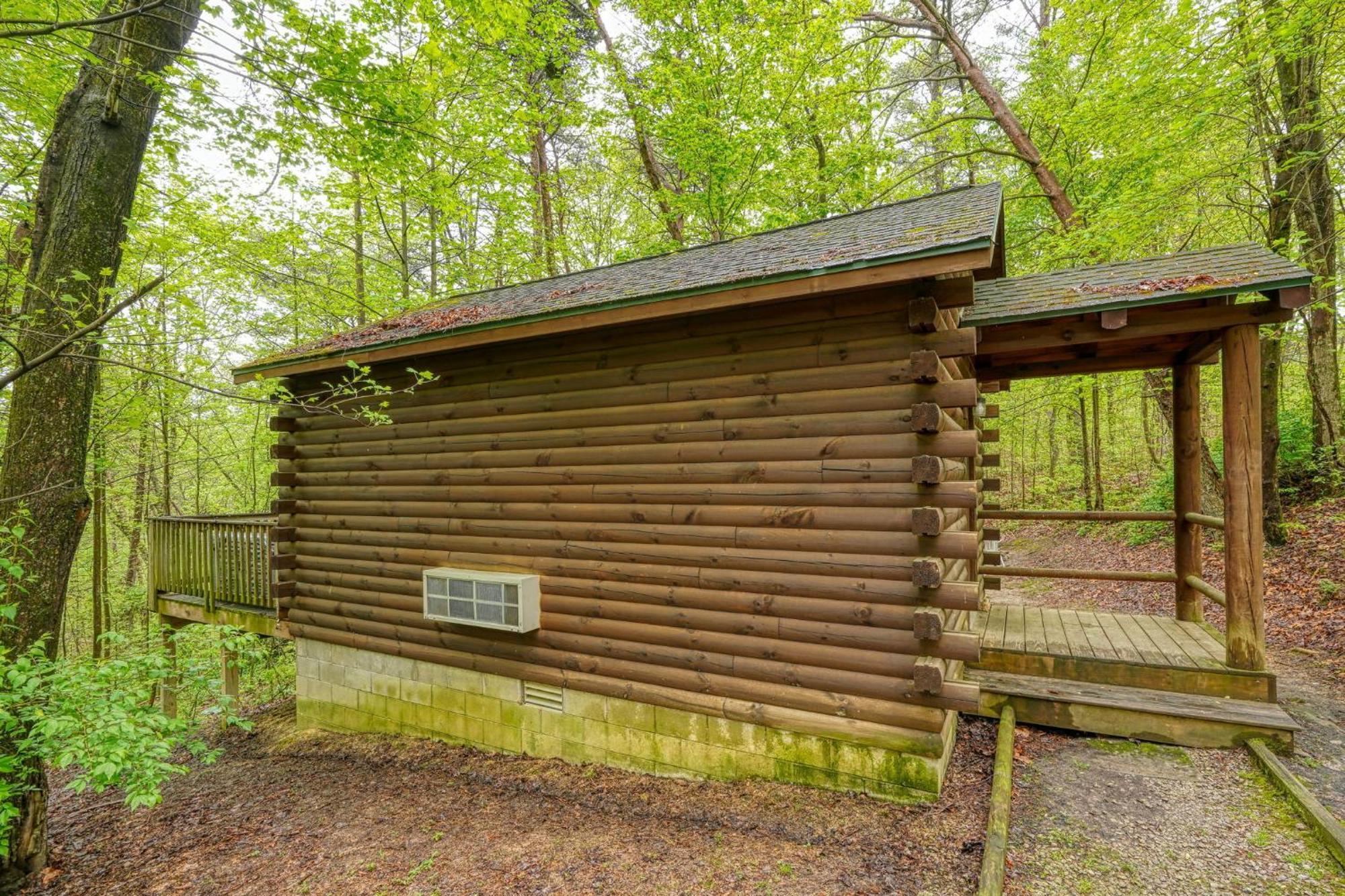 Blue Rose Cabins - Wildwoods Cabin Logan Eksteriør bilde